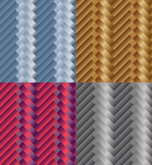 Glossy metal seamless pattern