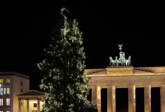 Berlin Brandenburger Tor Weihnachten 02