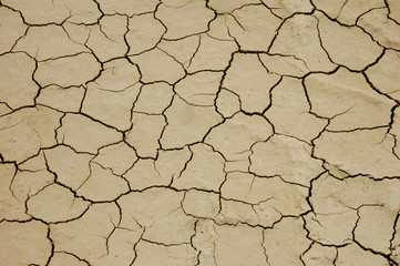 Dry cracked land-global warming