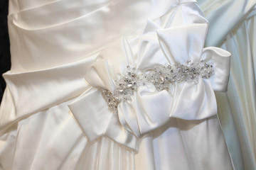 Fototapeta na wymiar Wedding Gown Abstract