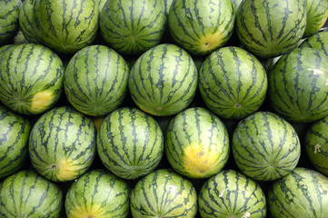 Fototapeta na wymiar Ripe watermelon background