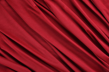 Obraz premium Background of red satin fabric