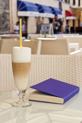 Coffee Latte in a glass