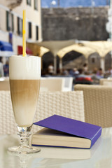 Coffee Latte in a glass