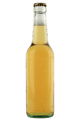 Bierflasche mit Wassertropfen