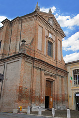 Fototapeta na wymiar Sankt Ilaro kościół w mieście Lugo wybudowany w 1720 roku.