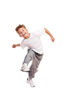 Boy Jumping