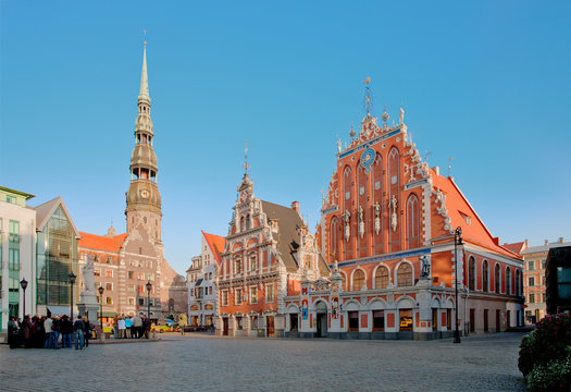 House of Blackheads in Riga, Latvia