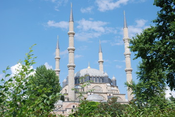 Fototapeta na wymiar Selimiye Mosque in Edirne, Turkey