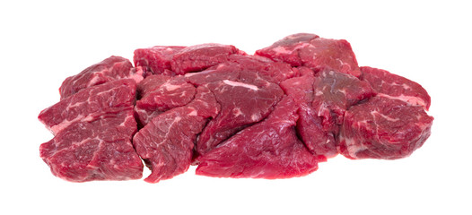Beef cubes