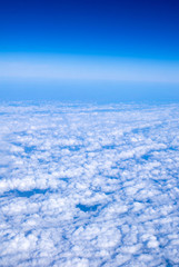 Naklejka premium Aerial sky