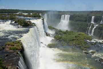 garganta del diablo at the iguazu falls