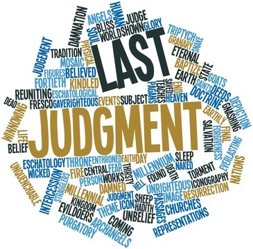 Word cloud for Last Judgment