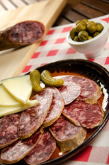 Homelike italian appetizer