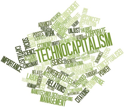 Word cloud for Technocapitalism
