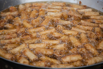 Fried food.
