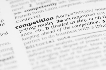 Macro Dictionary Word:  Competition.