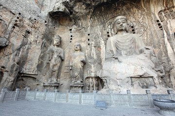 Luoyang The Buddha of Longmen Grottoes in China