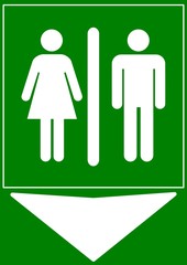 CARTELLO INDICATORE UBICAZIONE SERVIZI