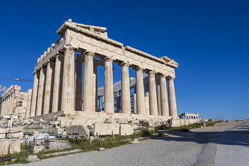 Fototapeta premium Parthenon temple on the Athenian Acropolis, Greece