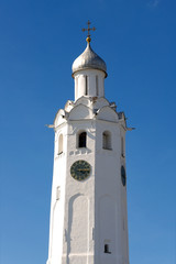 Clock tower 17 th c. (Novgorod Kremlin, Russia)