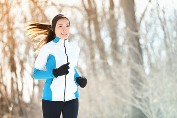 Running sport woman