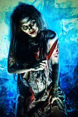 zombie woman
