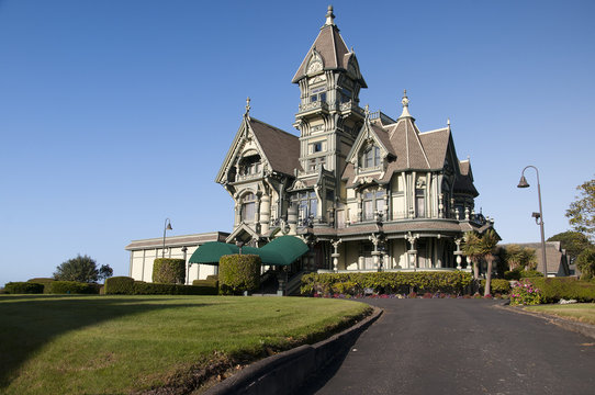 Carson Mansion At Eureka California USA