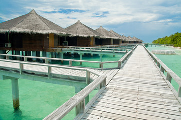 Maldivian holiday resort