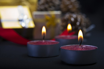 velas de la navidad