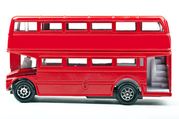 Naklejka premium Red London Bus