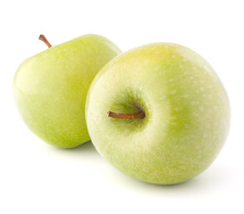 two green apples