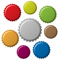 Bottle Cap isolated on a white background © tigger11th