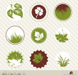 Ecology icon set