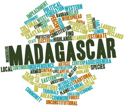Word cloud for Madagascar