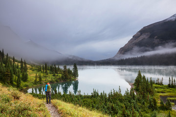 Hike in Glacier Park