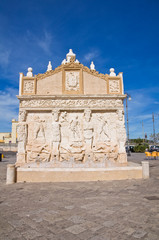 Greek fountain. Gallipoli. Puglia. Italy.