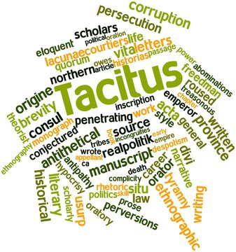 Word cloud for Tacitus
