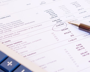 Obraz premium Black Ball Pen