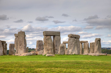 Stonehenge an ancient monument in the heart of England UK
