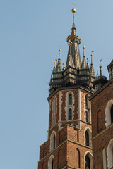 historic building in Krakow. Poland
