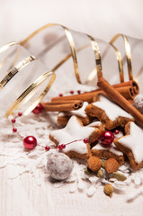 Christmas cookies with festive decoration © Kamila Cyganek