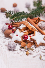 Christmas cookies with festive decoration © Kamila Cyganek
