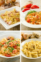 Varietà ricette pasta italiana