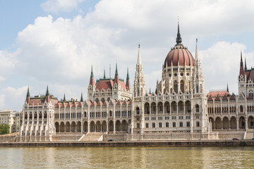 Obraz premium Budapest, the building of the Parliament (Hungary)