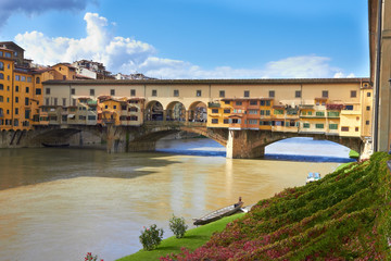 Fototapeta na wymiar Flornce, Arno River