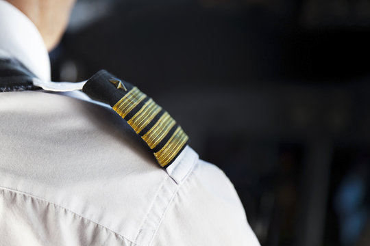 Shoulder Golden Pilot Badge