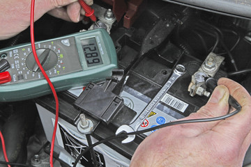 car battery check