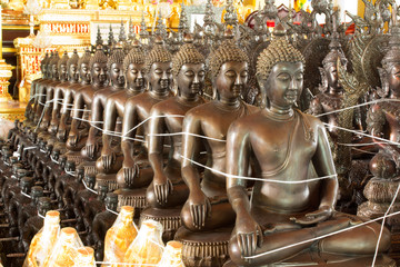 Ancient Buddha face, Ayutthaya, Thailand
