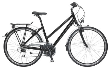 Obraz premium Fahrrad schwarz